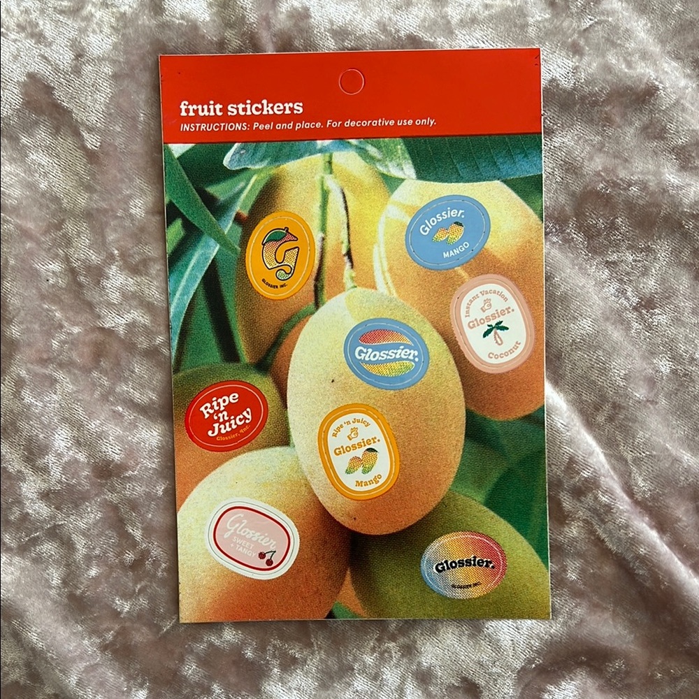 Glossier Red and Orange Decorative Accessories